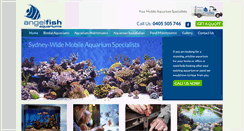 Desktop Screenshot of angelfishaquariums.com.au