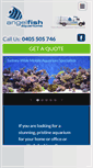 Mobile Screenshot of angelfishaquariums.com.au